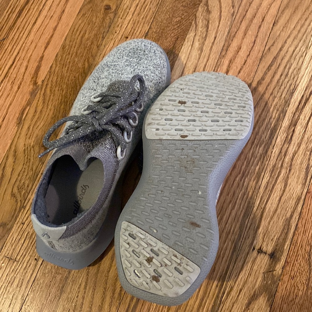 Allbirds Womens Wool Dasher Mizzle Low Grey running shoes